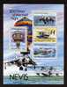 NEVIS - 1983 200th ANNIVERSARY OF THE MANNED FLIGHT AIRCRAFT BALLOON MS O/P SPECIMEN FINE MNH ** - St.Kitts Y Nevis ( 1983-...)