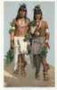 Pueblo Of Santo Domingo Men Dance Costume, Thornton NM, On C1900s Vintage Fred Harvey Detroit Publishing Postcard - Indianer