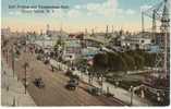 Coney Island  NY, Surf Avenue & Steeplechase Park On C1900s/10s Vintage Postcard - Long Island