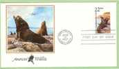 USA Fauna California Sea Lion Zalophus Californianus 1987 FDC - Zonder Classificatie