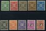 MAURITANIE TAXE  LOT HINGED - Other & Unclassified