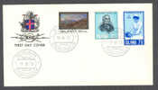 Iceland 1970 FDC Cover Krankenpflege-Verein Grimur Thomsen & Kunstfestivel Reykjavik Complete Set - FDC