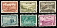 Canada (Scott No. 268-73 - Série De La Paix / Peace Issue) [*] - Unused Stamps