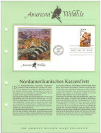 USA United States 1987 FDC Fauna Ring-tailed Cat Bassariscus Astutus - 1981-1990