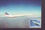 FRANCE CARTE MAXIMUM   NUM.YVERT 3471 AVION LE CONCORDE - 2000-2009