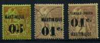 MARTINIQUE OLD MINI LOT MINT HINGED & USED - Andere & Zonder Classificatie