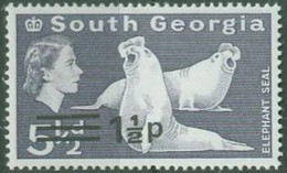 SOUTH GEORGIA..1971..Michel # 27 I V...MNH. - South Georgia