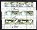 Ile De Man 1985, Races De Cygnes,  Double Série 512 / 17**  Sans Charnière Cote 22 E   MNH - Swans