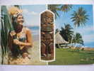 Miss Tahiti 1964Lea Avaemai Hotel Bali Hai, Maharepa,Moorea Totem, Fetiche - Polinesia Francesa