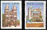 BRAZIL #2347-8     CHURCH  2v  - 1992   -  MINT - Ungebraucht