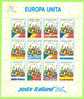 ITALIA -  Europa Unita - Foglietto - Blocks & Sheetlets