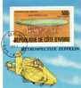 75 Jahre Luftschiffe 1977 Zeppelin LZ127 über New York Elfenbeinküste Block 8 O 3€ Bloque M/s Mail Sheet Bf Ivore AFRICA - Other (Air)