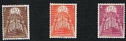 EUROPA CEPT -   UNIFIC.531.533 LUSSEMBURGO  1957   NUOVI (MINT) ** - Nuevos