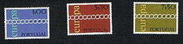 EUROPA CEPT -   UNIFICATO  1107.1109  -    PORTOGALLO (PORTUGAL) 1971    NUOVI ** - Nuovi