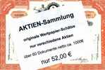 60 Originale Aktien Nur Verschiedene Wertpapiere Feinst 1000€ Nach Suppes Wertpapierkatalog Industry Actien Of The World - Industry