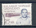 Greenland 1990 Mi. 210   25 Kr Persönlichkeiten Augo Telef Nils Lynge Politiker Politician - Usati