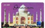 GERMANIA (GERMANY) - GNANAM     (REMOTE) -  20 DM VIOLET    -  USED - RIF. 5894 - [2] Mobile Phones, Refills And Prepaid Cards