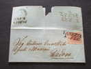 LOMBARDO VENETO-lettera-1850 STEMMA 15c. ANNULLO: VENEZIA In Stampatello. - Lombardo-Vénétie