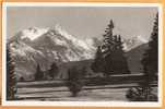 Ro29 Golf 18 Trous Holes Crans S/Sierre,Open De Suisse,Weisshorn Rothorn.Cachet Crans 1930 Vers Comballaz.Dubost 615 - Sierre