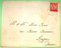 Belgium 1957 Cover Sent To Belgium - Cartas & Documentos