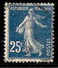 Semeuse Camée N°140 Oblitéré Et Curiosité : "PETIT HALO" - Used Stamps