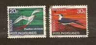 COCOS  KEELING    English Settlement  Colonie Inglesi  Uccelli Birds Oiseaux -  1969 -  N. 16-17/US - Islas Cocos (Keeling)