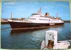 Belgium 1985 Illustrated Postcard, Boat Sealink Oostende, Sent To Belgium - Sea - Women Rights Cancel - Briefe U. Dokumente