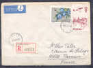 LUBLIN   Le 30 3 1984    RECOMMANDE    Pour  95620   PARMAIN - Posta Aerea