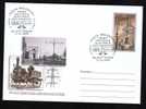 The First Power Station 1909 In Chisinau Moldova,cover Stationery Cancell FDC 2009! - Electricité