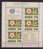 POLONIA 1974  MONDIALI DI CALCIO   BF  - MNH - 1974 – Germania Ovest