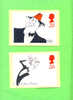 PHQ197 1998 Comedians - Set Of 5 Mint - Cartes PHQ