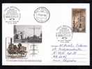 The First Tram Tramways In Chisinau 1909, Moldova, Cover Stationery Entier Postaux Obliteration FDC 2009,sent To Mail. - Tram