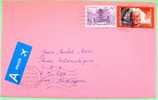 Belgium 2006 Cover Sent To Nicaragua - Cathedral - International Women Day - Emilienne Brunfaut - Lettres & Documents