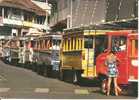 PAPEETE .. TRUCKS AU MARCHE.... BUS ... TRANSPORT . - Polynésie Française