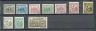 Guya 150 - YT 49 à 52 - 54 - 58 - 60 - 62 - 65 */** - Unused Stamps