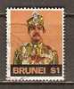 Brunei 1974 Sultan  $1 (o) - Brunei (...-1984)