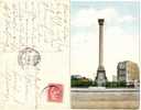 Egypt Alexandria-Schweiz "Menasze Colonne" Vintage Judaica? Photographic Colored Postcard 1908 - Other & Unclassified