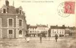 27/ PACY SUR EURE / LA POSTE ET LA PLACE DE L'HOTEL DE VILLE - Pacy-sur-Eure