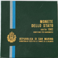 1982 - San Marino Divisionale       ---- - Saint-Marin
