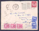 DALLAY Num 87 X 3  Et 83 X 2  Sur  Courrier De    LONDON  F.S.    Le 15 DEC 1955   Pour   LE VESINET - 1859-1959 Afgestempeld