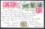 DALLAY  Num  92 X 3 Et 94     Sur  CP Des ETATS UNIS   Cachet  CHATOU   Annee 1963 - 1859-1959 Used