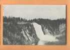 H1104 Chutes Montmorency Quebec. Mention Manuscrite : Francine. Kirouac RF 657 - Montmorency Falls