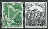 GERMANY BERLIN - 1950 PHILARMONIC ORCHESTRA - V1381 - Unused Stamps