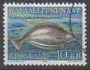 Groenlande Greenland 1985 Yvertn° 150 (°) Oblitéré Cote 5 Euro Faune Poissons Vissen Fish - Usati