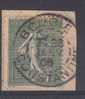 Lot N°9260   N°129 Sur Petit Fragment, Oblit BOUGIE (CONSTANTINE) - 1903-60 Sower - Ligned