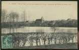 89 CHENY / Vue Sur L' église Pendant Les Inondations De L'Yonne, Submersion Des Prairies, 10 Février 1910 / - Cheny