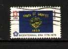 U.S. Oregon Flag - Scott # 1665 - Used Stamps
