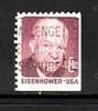 U.S. Dwight D. Eisenhower - Scott # 1395 - Used Stamps
