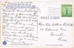 1038. Postal RIDGEWOOD (N. J.) 1942. Midtown New York Skyline - Lettres & Documents