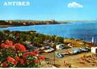 CPSM. ANTIBES. VUE GENERALE. DATEE 1974. FLAME. - Antibes - Vieille Ville